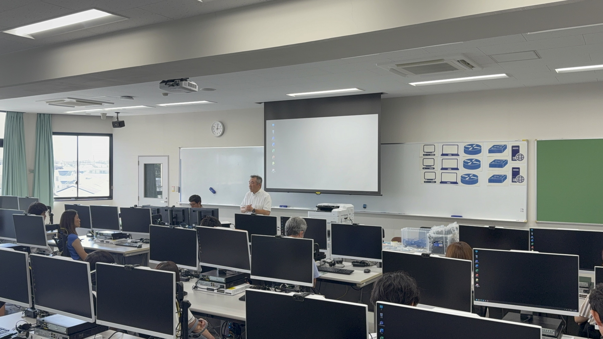 学校見学会 情テク